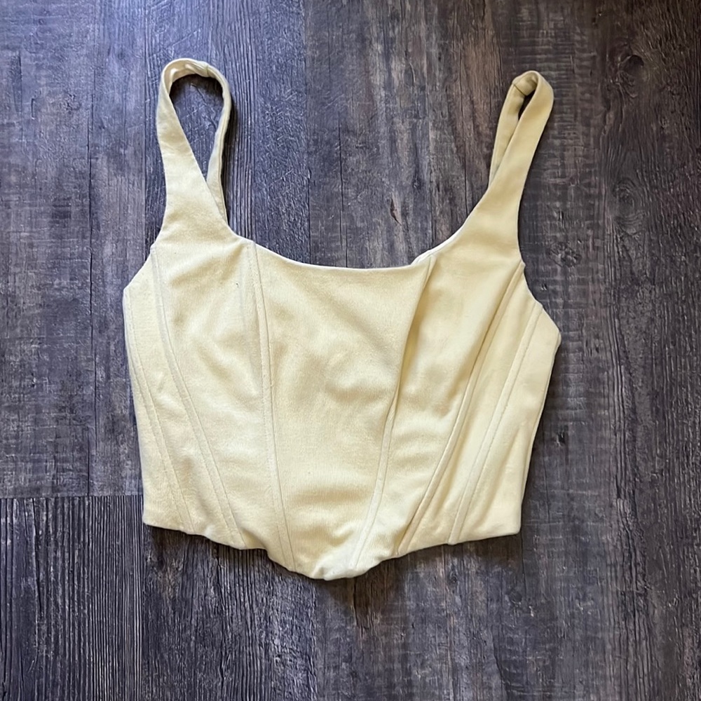 Yellow corset M/L